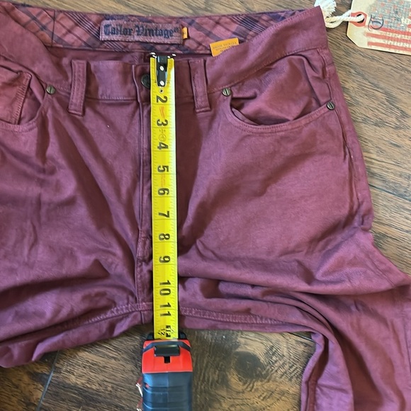 NWT Taylor Vintage Pants SZ 34 - Picture 8 of 9